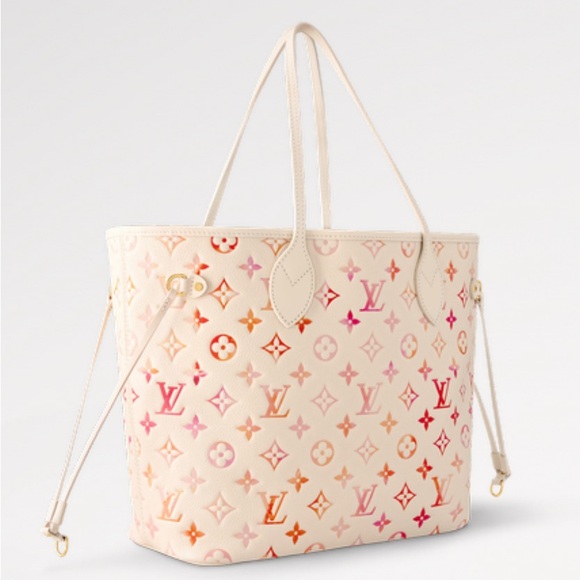 NWT Louis Vuitton Neverfull MM Sunrise Aquarelle SOLD OUT at Louis Vuitton - Picture 3 of 15